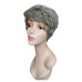 Peruca din par natural Short Grey